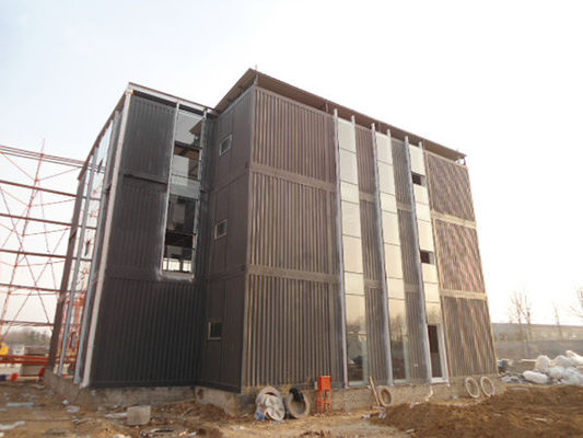 高層倉庫 プリファブ 鋼鉄 商用建物 塗装 鋳造